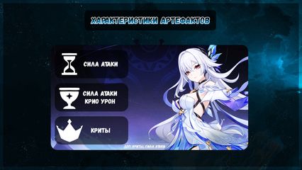 Гайд на Скирк Genshin Impact Геншин Импакт