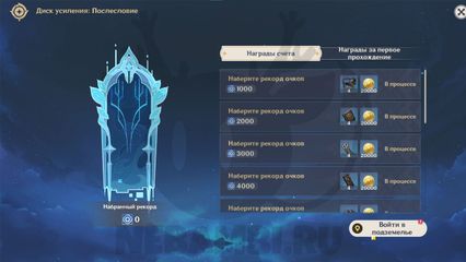 обманчивое подземелье диск усиления послесловие геншин импакт genshin impact