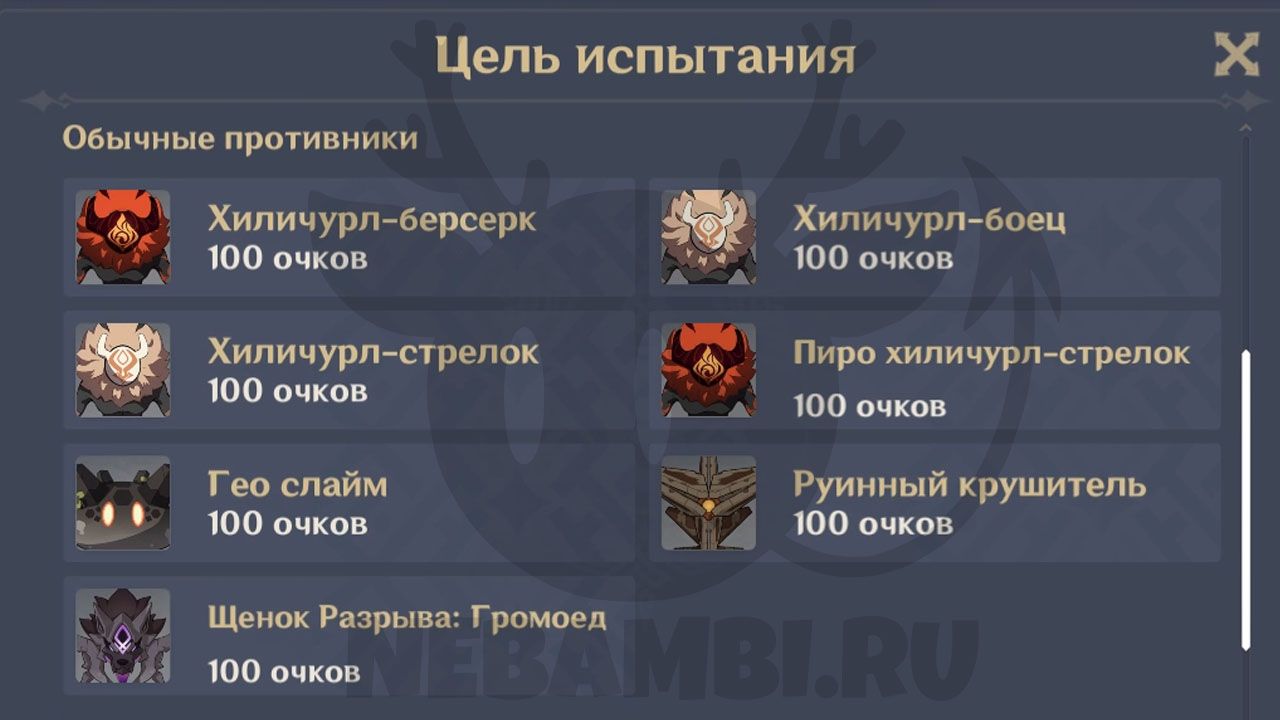 Непрерывная очистка событие По уши в приключениях в Genshin Impact 2.7 геншин импакт