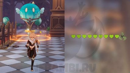 Цветочная погоня в событии Дыхание анемонии Genshin Impact геншин импакт 3.5