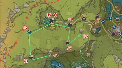 Сбор всех сундуков, загадки и Купоны торжества в Мираже Велуриям в Genshin Impact 3.8 геншин импакт