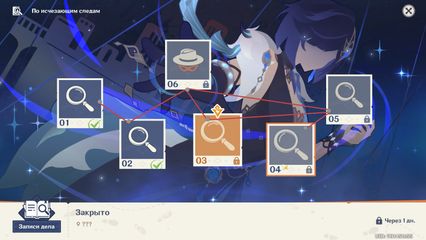 Событие По исчезающим следам Genshin Impact геншин импакт