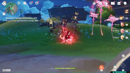 Событие Дзынь-Клац битва геншин импакт genshin impact 6.0