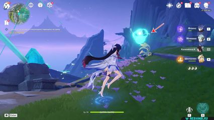 задание эхо покинутой песни Снимите печати с парящего острова геншин импакт genshin impact 6.3