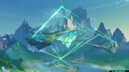 задание эхо покинутой песни Снимите печати с парящего острова геншин импакт genshin impact 6.3