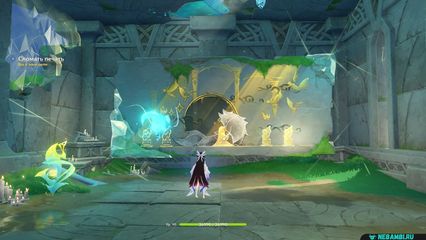 задание эхо покинутой песни Снимите печати с парящего острова геншин импакт genshin impact 6.3