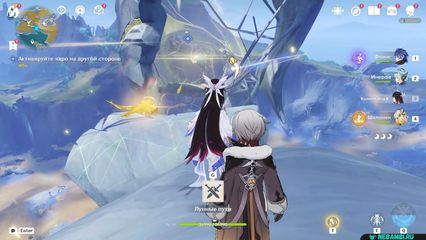 Перевернутая башня Активируйте ядро на другой стороне геншин импакт genshin impact 6.3