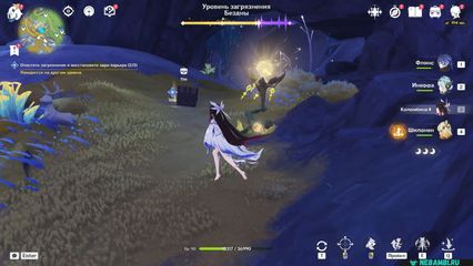 Перевернутая башня Очистите загрязнение и восстановите ядро барьера геншин импакт genshin impact 6.3