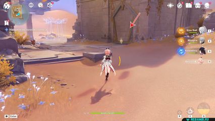 задание неофициальные хроники чертогов в пустыне геншин импакт genshin impact 6.5